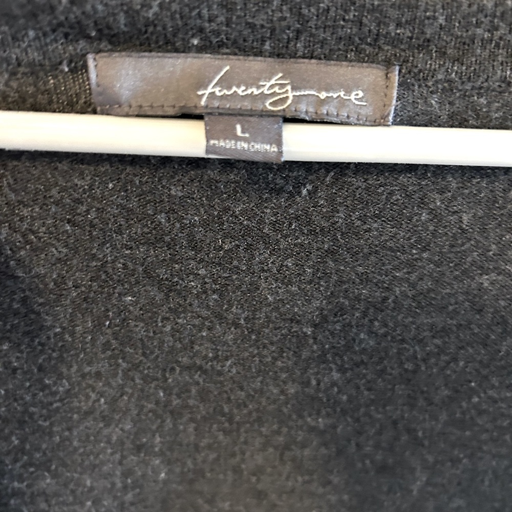 Forever 21 Charcoal Grey Knit Cardigan Sweater - Picture 4 of 5